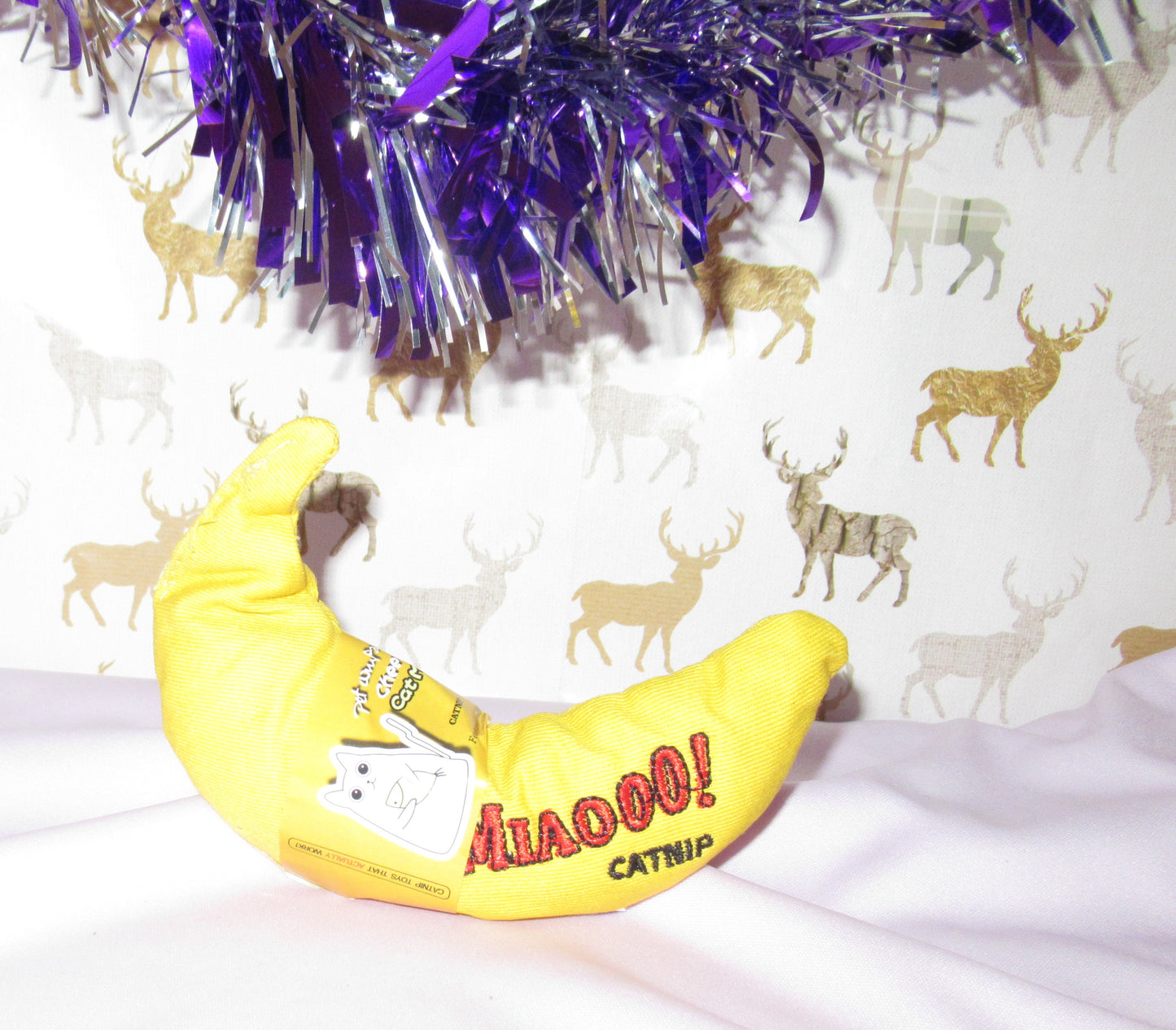 Catnip Banana cat toy