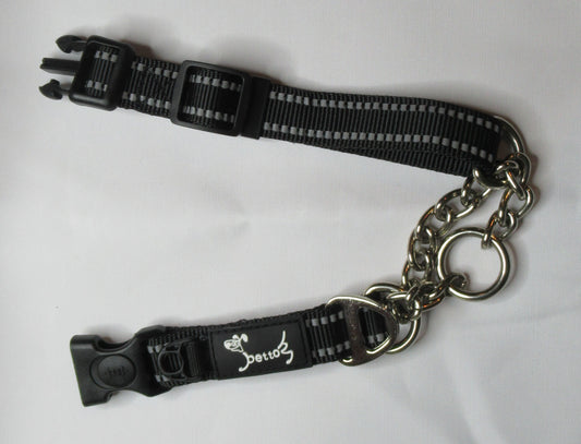 Pettom brand half chain puppy and small dog training collar.