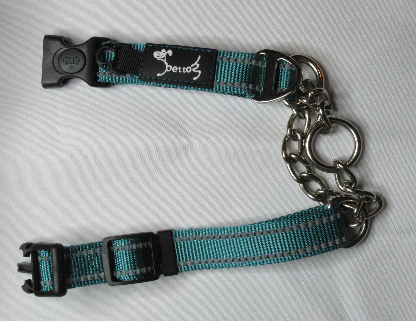 Pettom brand half chain puppy and small dog training collar.